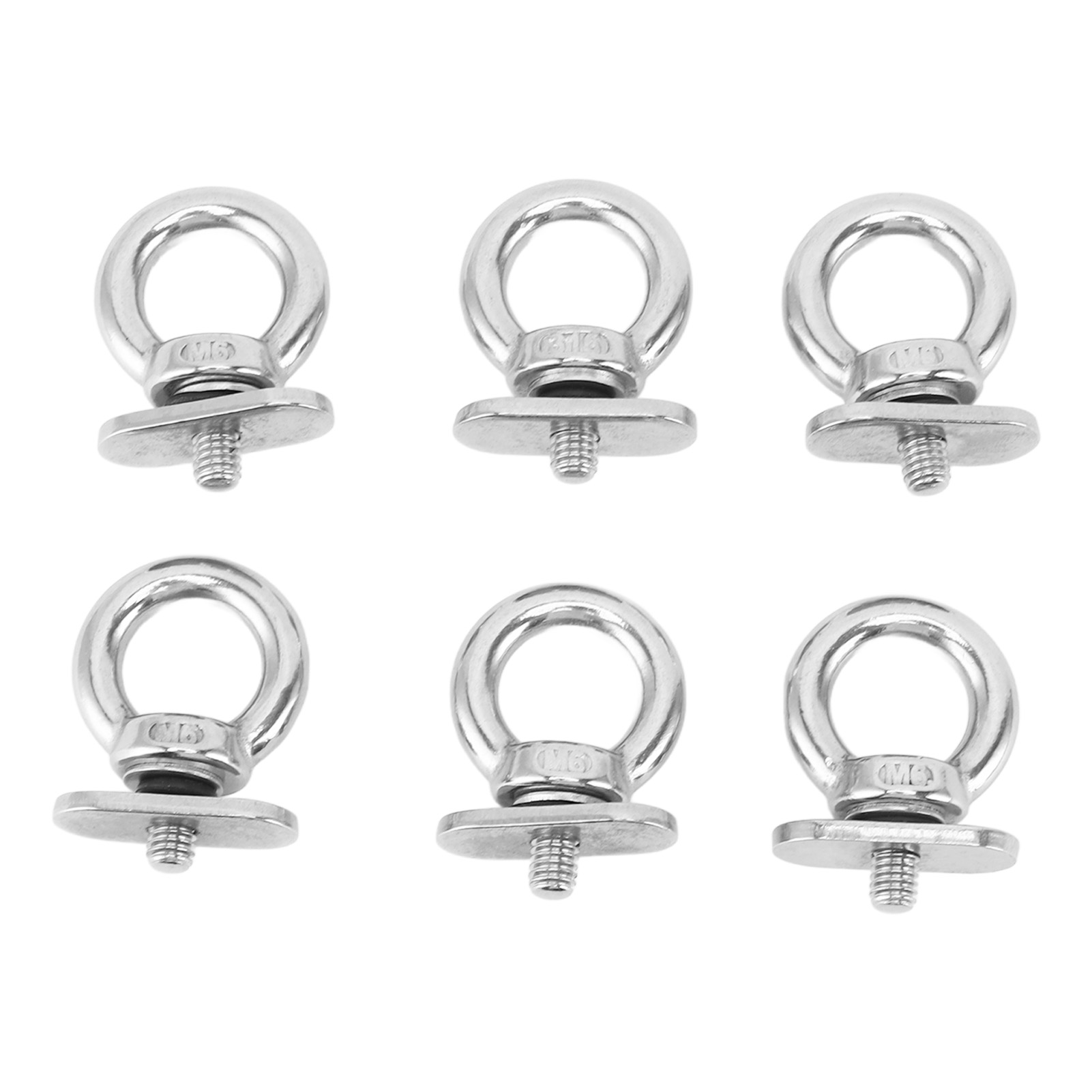 Fishing Kayak Anchor - Ojales de Montaje para Riel, 6