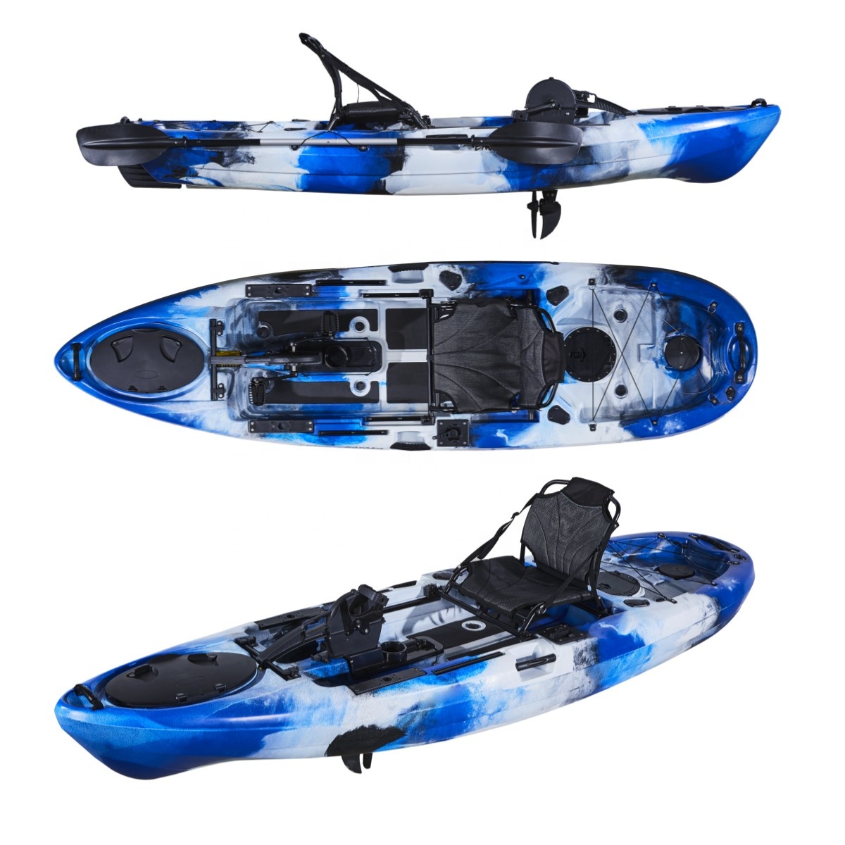 Fishing Kayak Pedal Drive - Caña de plástico para Kayak de