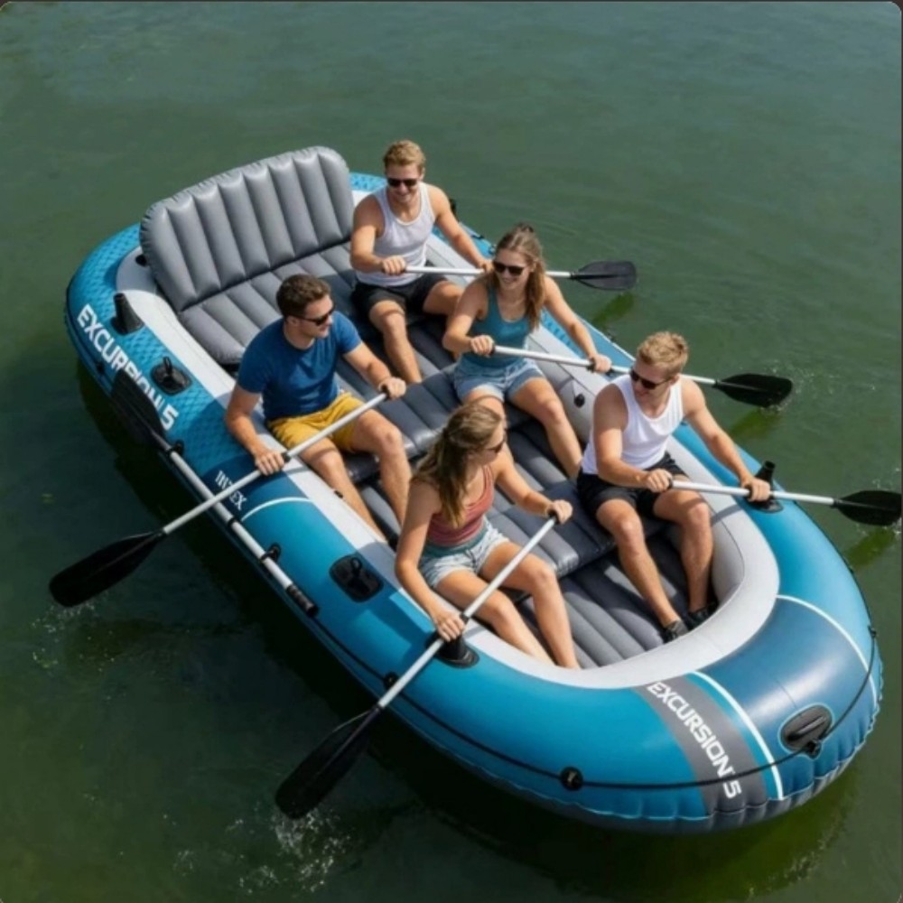 Fishing Kayak Inflatable - Kayak grueso para 2 o 4