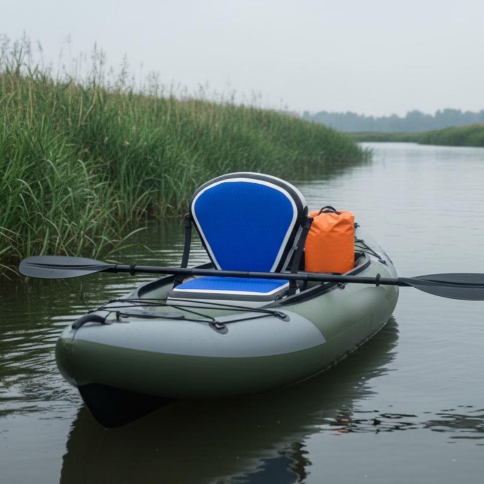 Fishing Kayak Seat - Respaldo inflable para asiento de kayak,