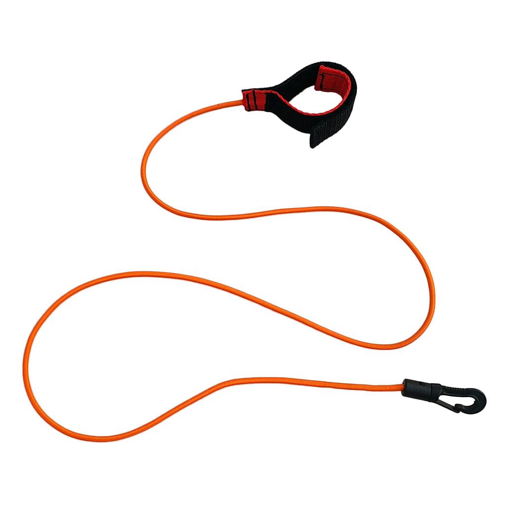 Fishing Kayak Paddle Leash - Cuerda de Seguridad Ajustable para Caña