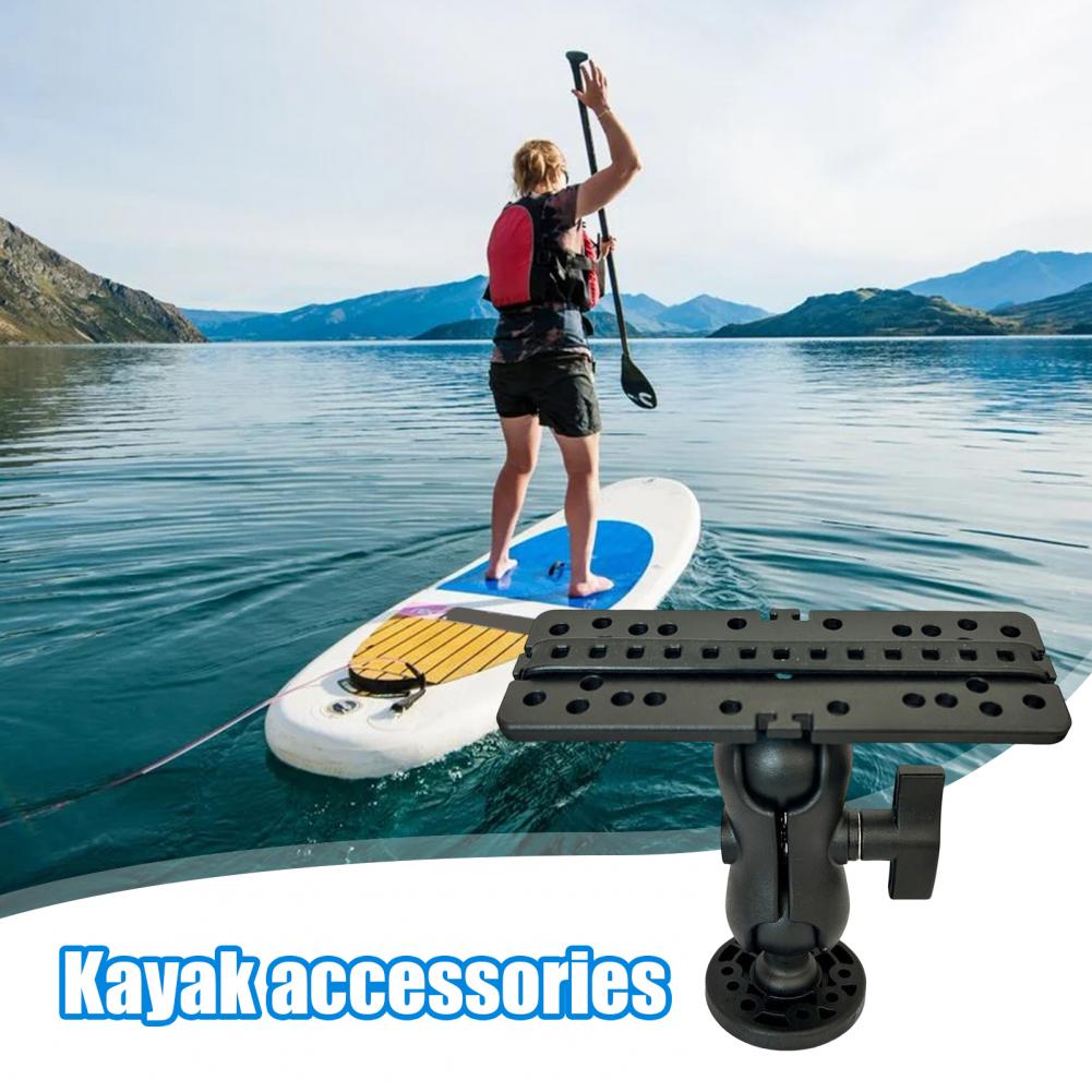 Fishing Kayak Fish Finder Mount - Soporte Ajustable para Sonda de Pesca,