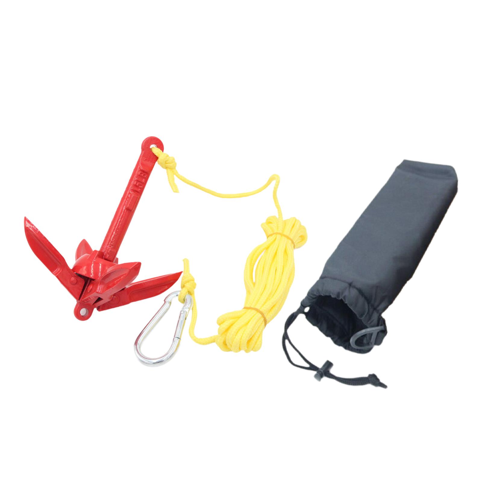 Fishing Kayak Anchor - Kit de Ancla Plegable de Acero