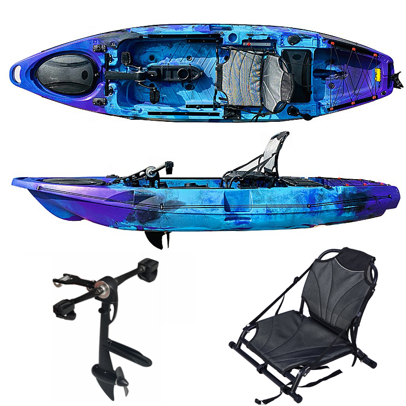Kayak de Pesca Individual Moto - Fishing Kayak Trolling Motor reseña y precio