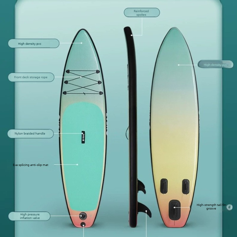 Tabla de Paddle Inflable Eléct - Fishing Kayak Inflatable reseña y precio