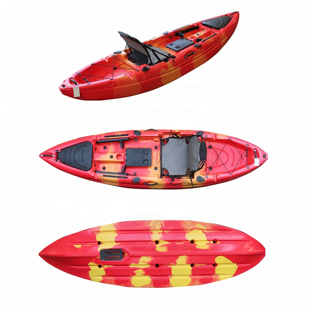 Kayak de plástico de catamarán - Fishing Kayak Sit On Top reseña y precio