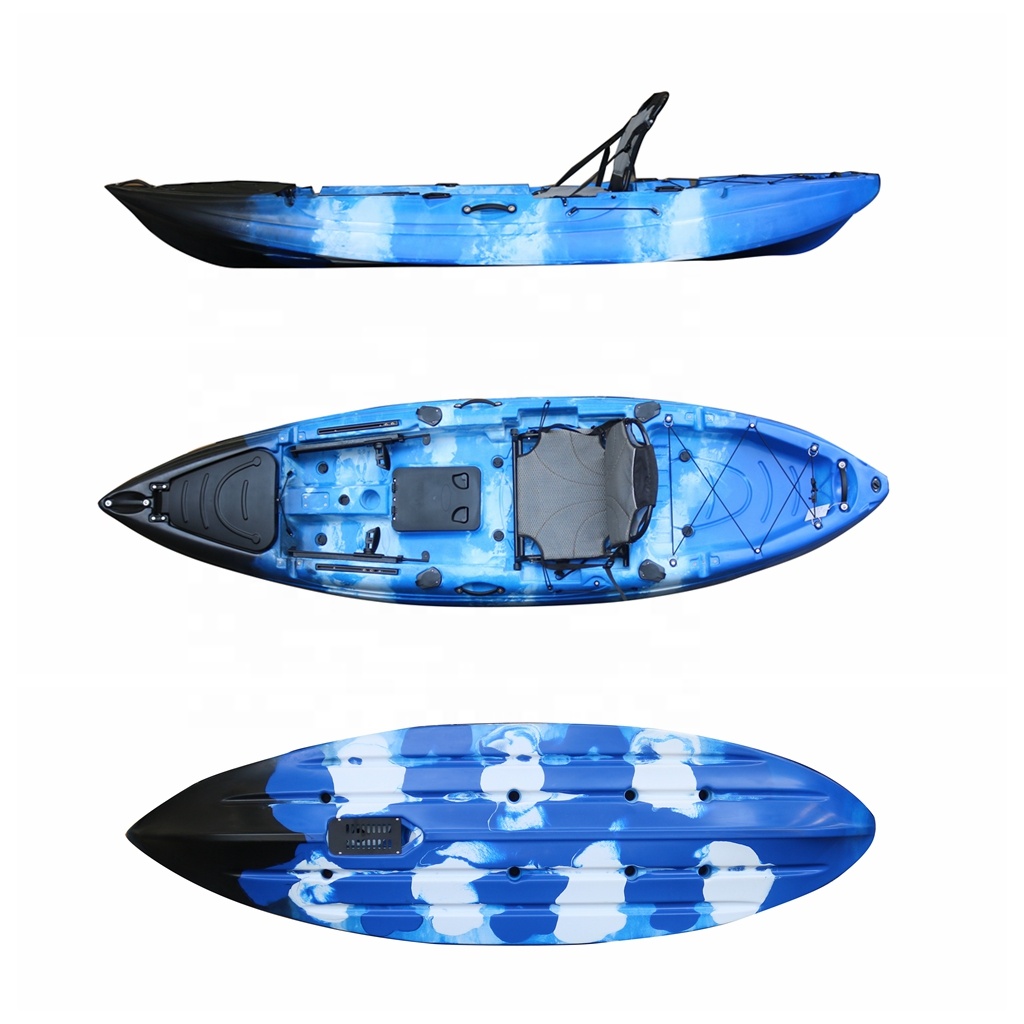 Kayak de plástico de catamarán - Fishing Kayak Sit On Top reseña y precio