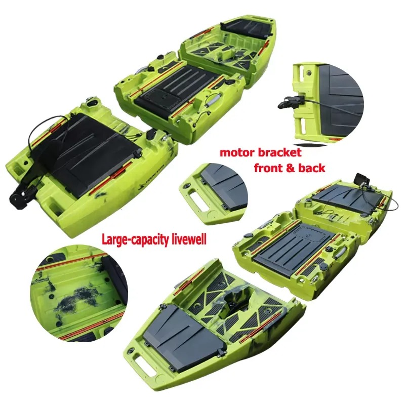 Kayak de 10 pies con propulsió - Fishing Kayak Pedal Drive reseña y precio