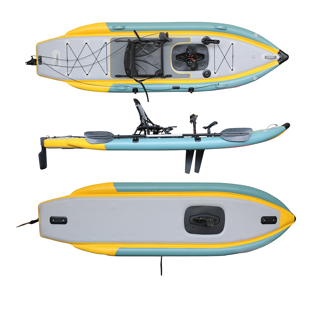Kayak de pesca inflable plegab - Fishing Kayak Sit On Top reseña y precio