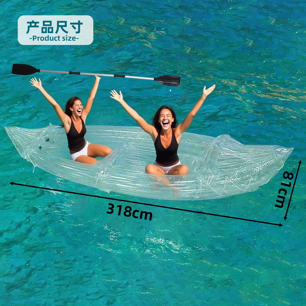 Kayak Inflable Transparente pa - Fishing Kayak Inflatable reseña y precio