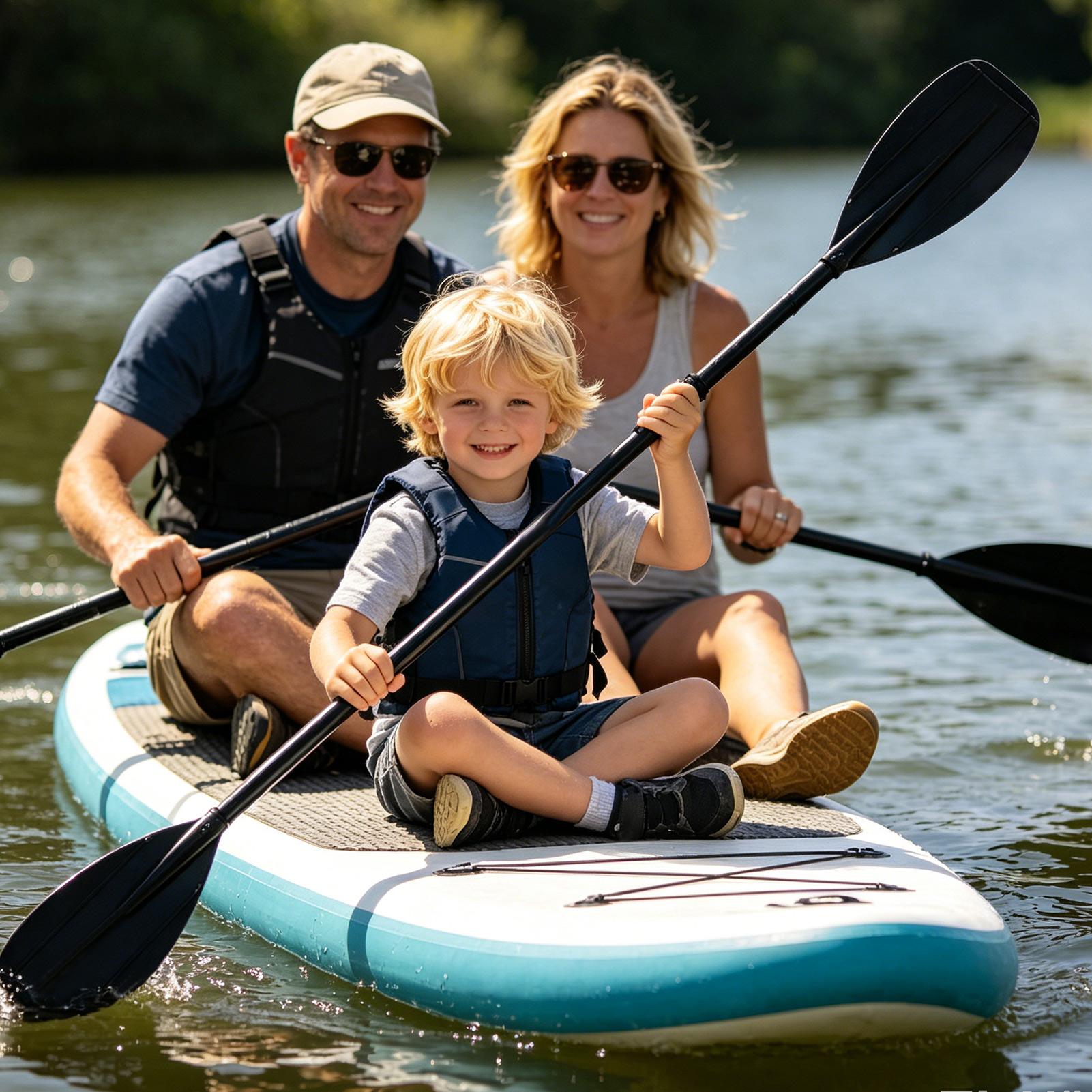 Pala de kayak de fibra de carb - Fishing Kayak Paddle reseña y precio
