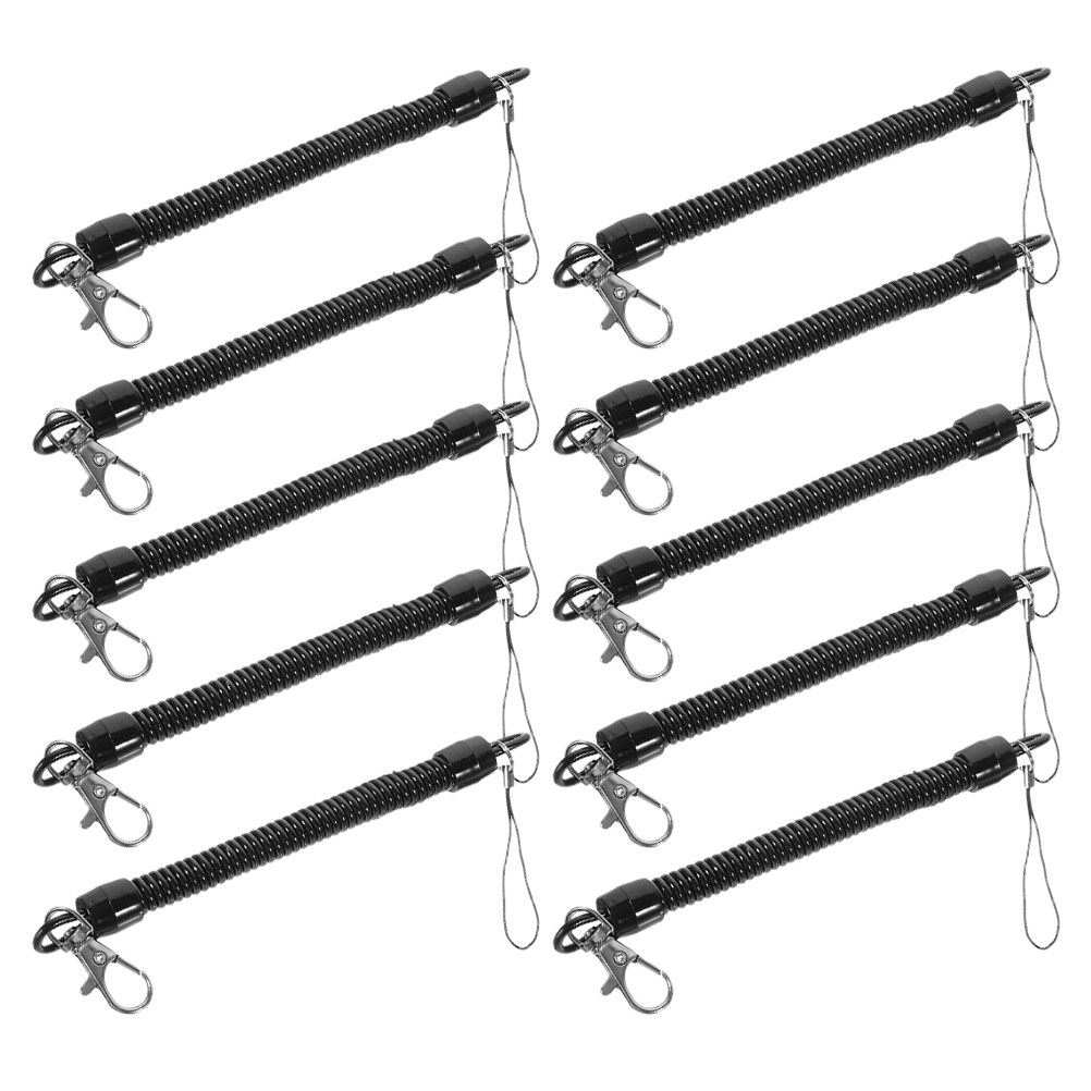 10 unidades de cordón retrácti - Fishing Kayak Paddle Leash reseña y precio
