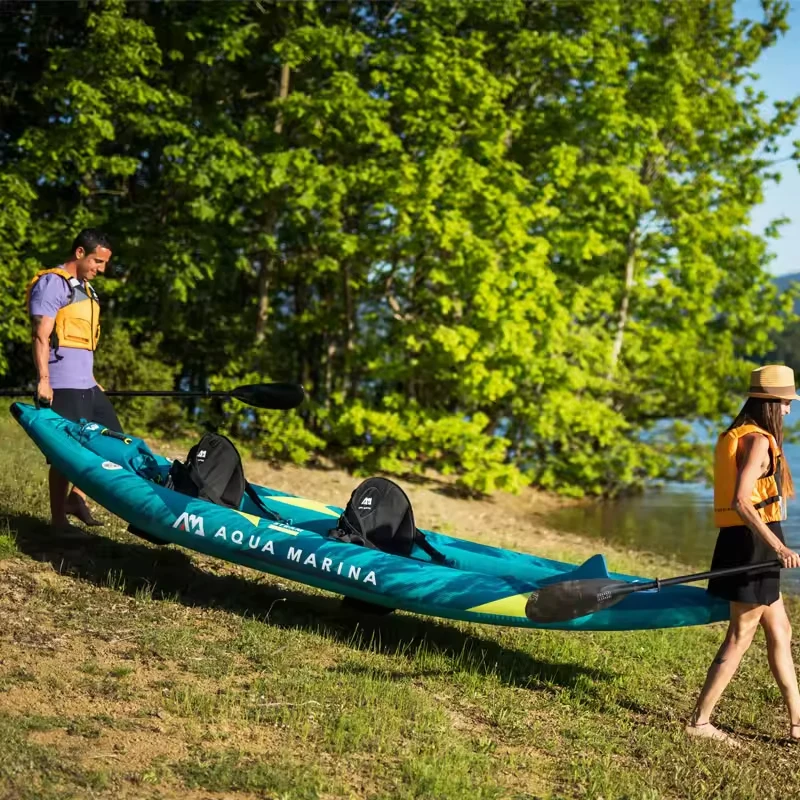 Canoa Kayak Inflable para 1-2  - Fishing Kayak Seat reseña y precio