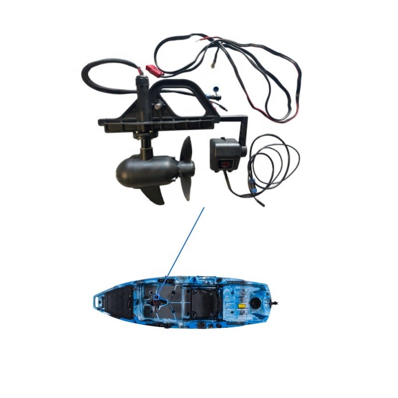 Motor de Arrastre Híbrido sin  - Fishing Kayak Trolling Motor reseña y precio