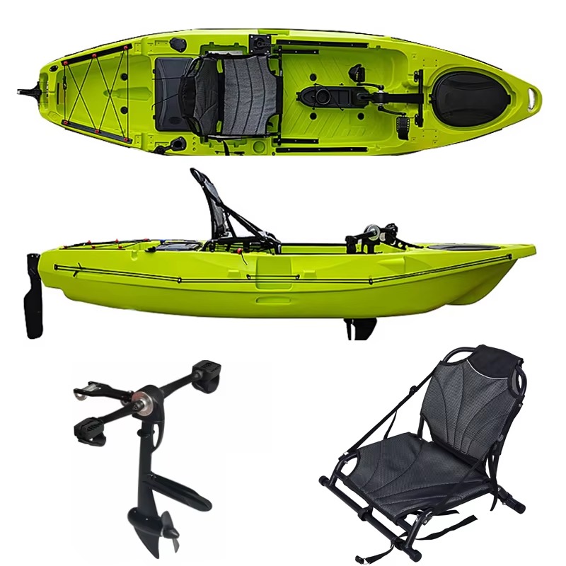 Kayak de Pesca de Plástico OEM - Fishing Kayak Pedal Drive reseña y precio
