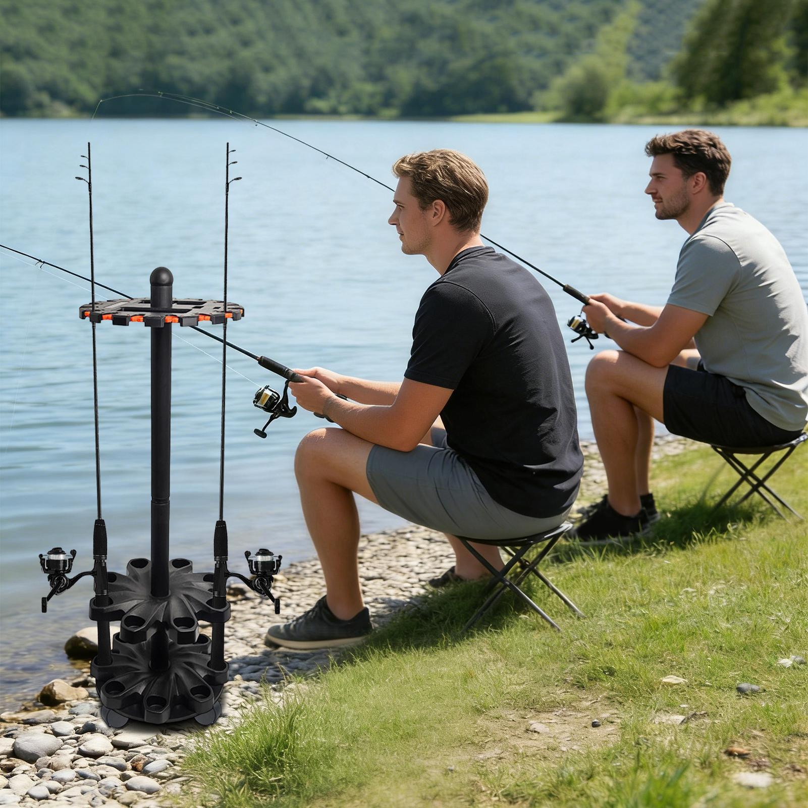 Soporte Vertical para Cañas de - Fishing Kayak Rod Holder reseña y precio