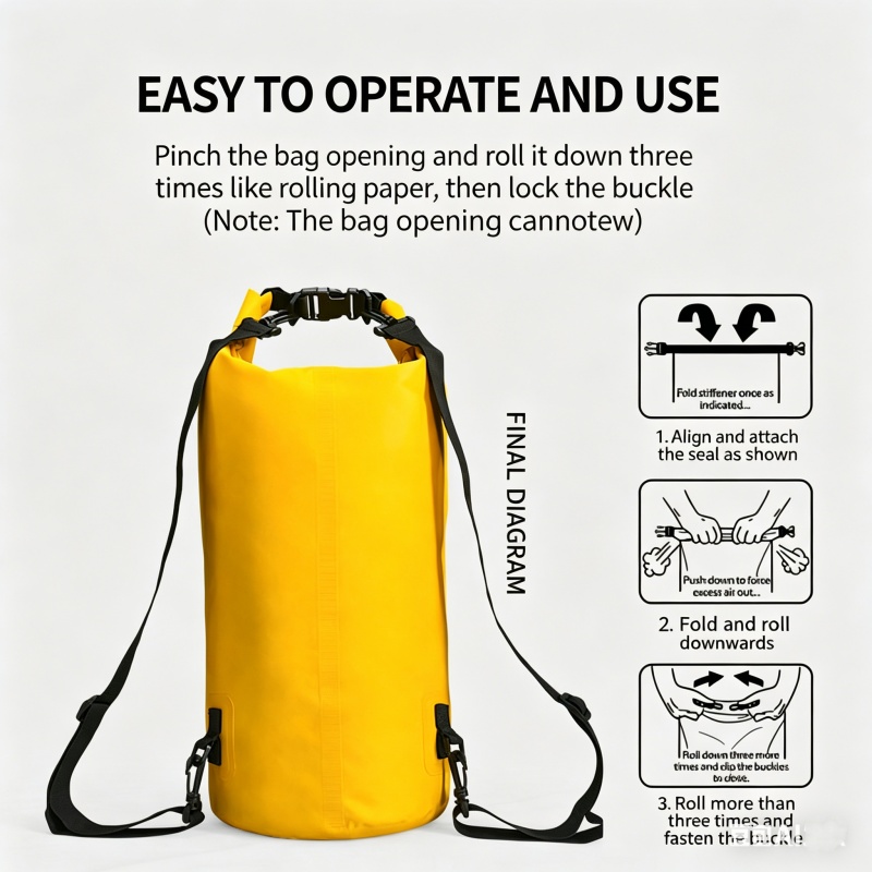 Bolsa Impermeable para Natació - Fishing Kayak Storage Bag reseña y precio