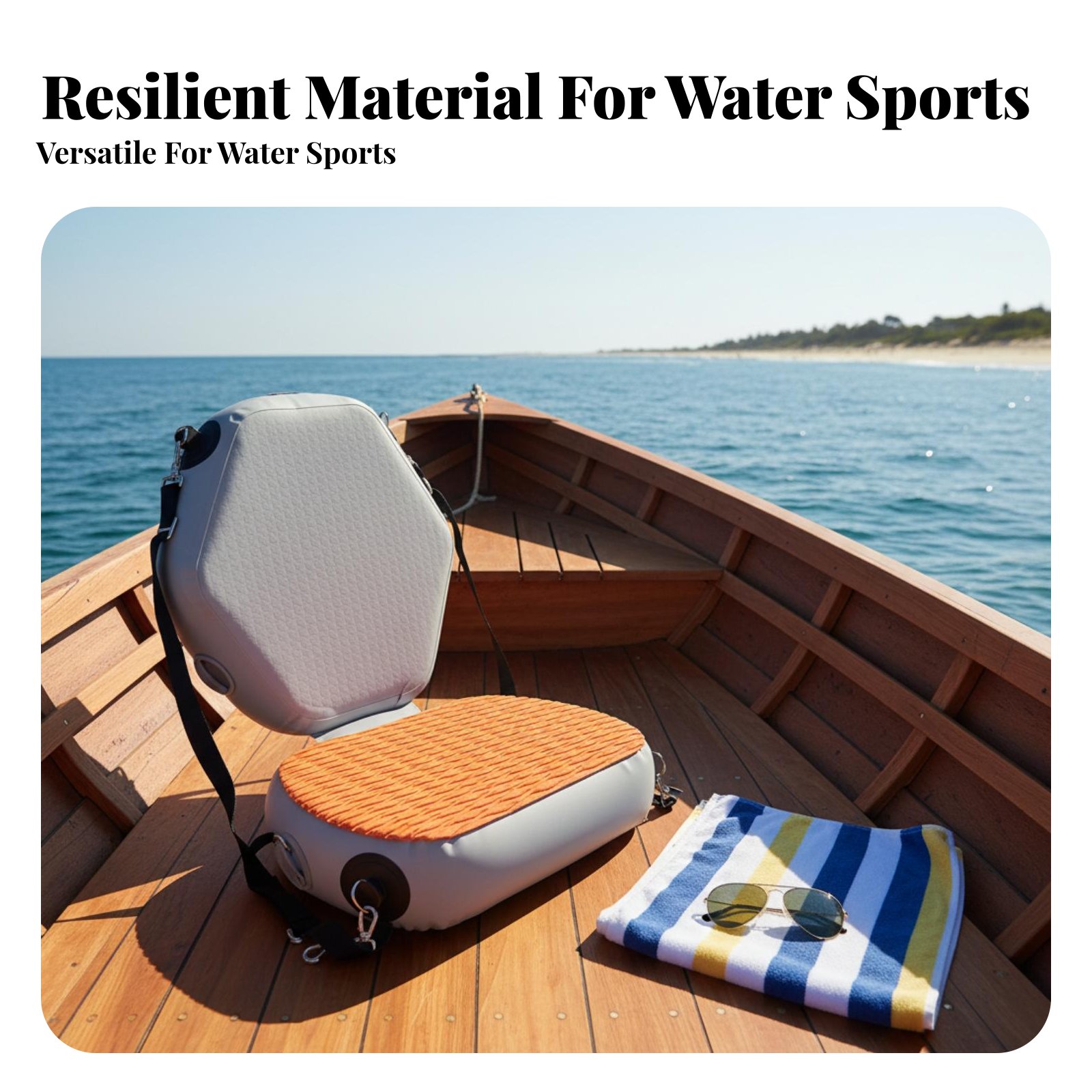 Asiento inflable para kayak, r - Fishing Kayak Seat reseña y precio