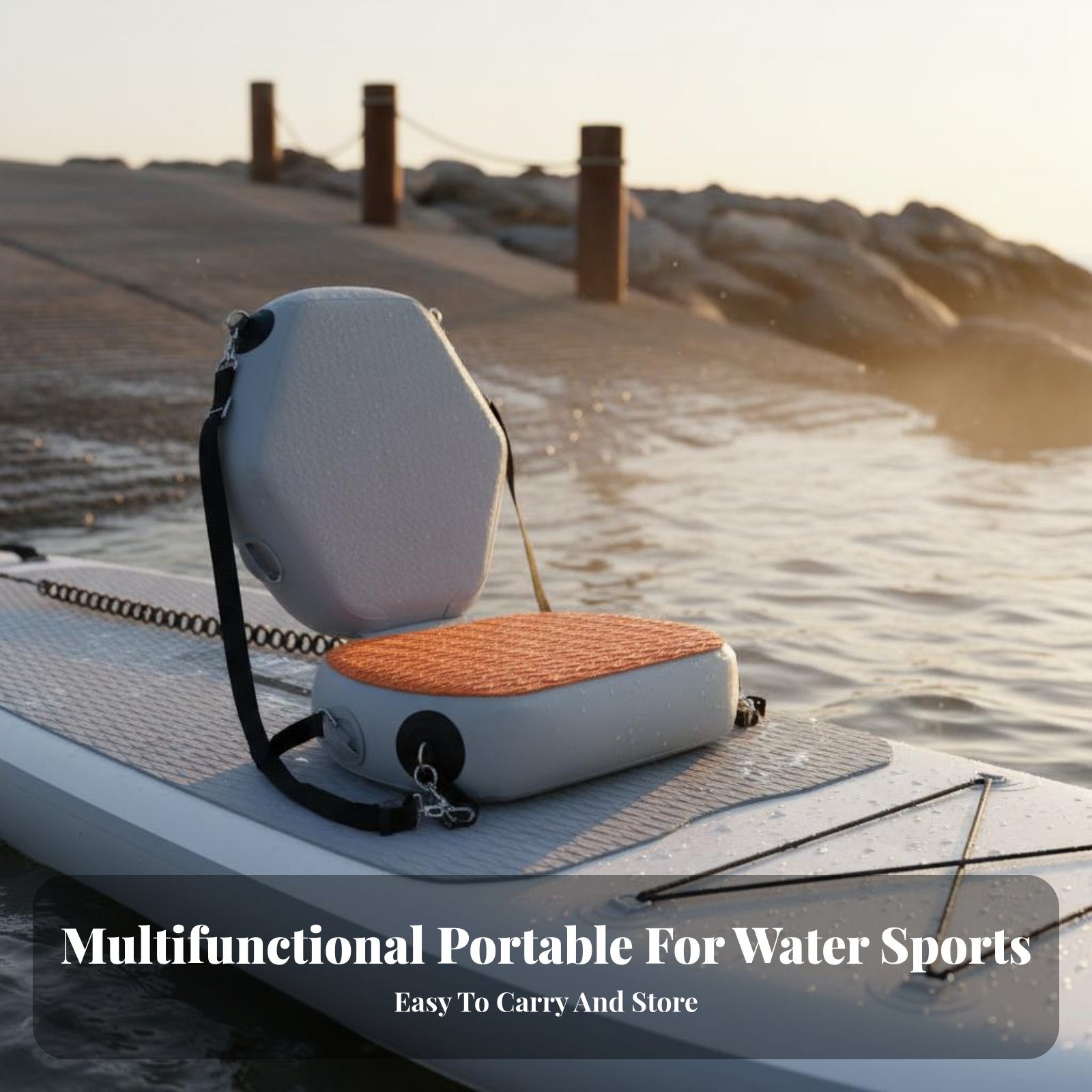 Asiento inflable para kayak, r - Fishing Kayak Seat reseña y precio