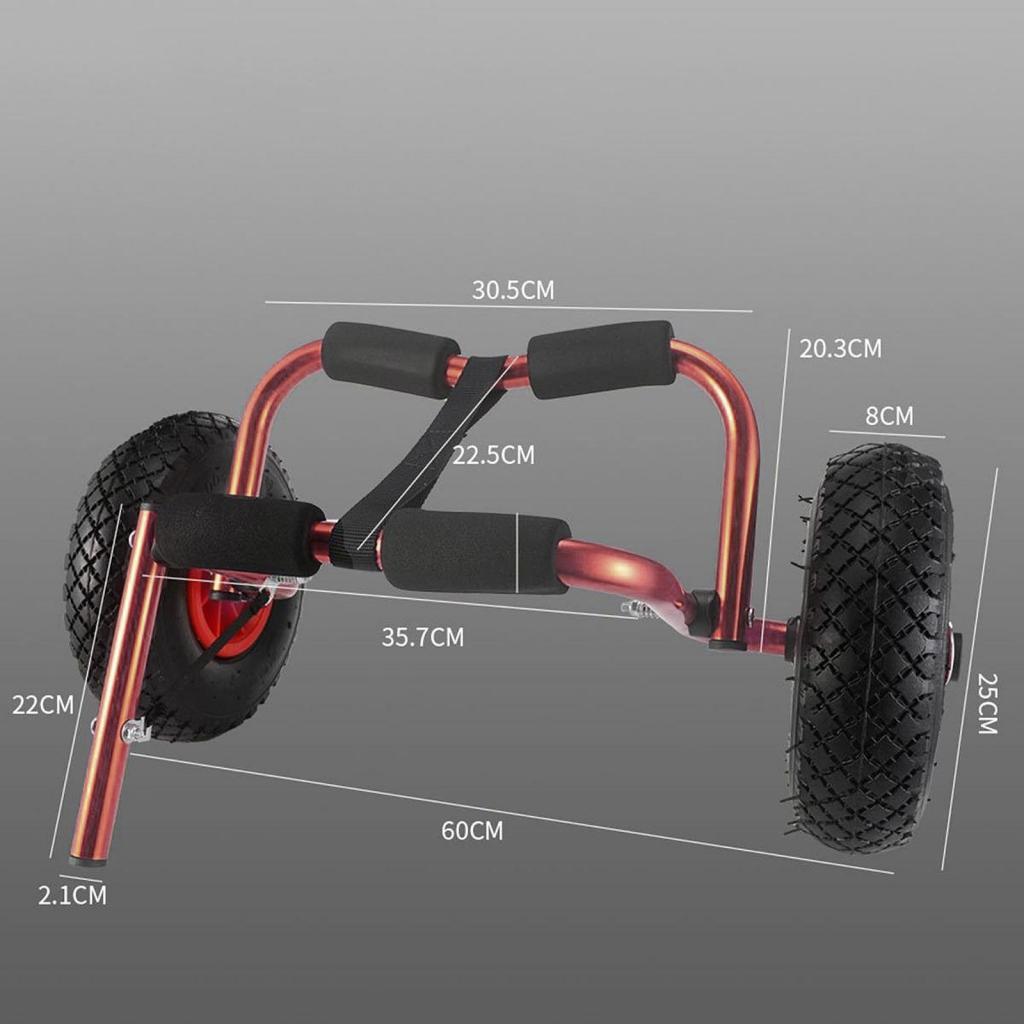 Carrito de Kayak Ajustable, Pl - Fishing Kayak Cart reseña y precio