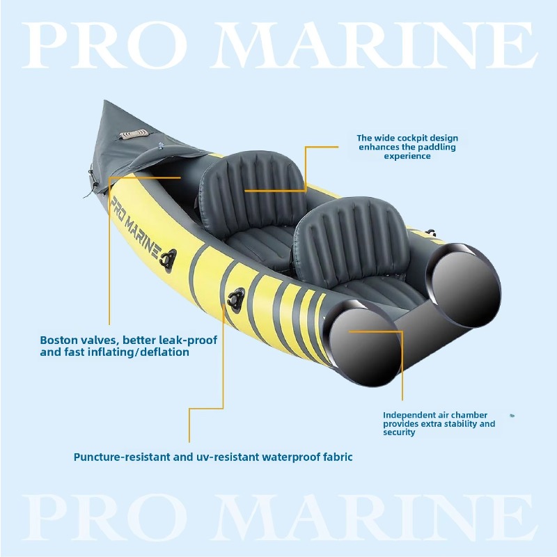 Bote Inflable Multiusos para L - Fishing Kayak Inflatable reseña y precio