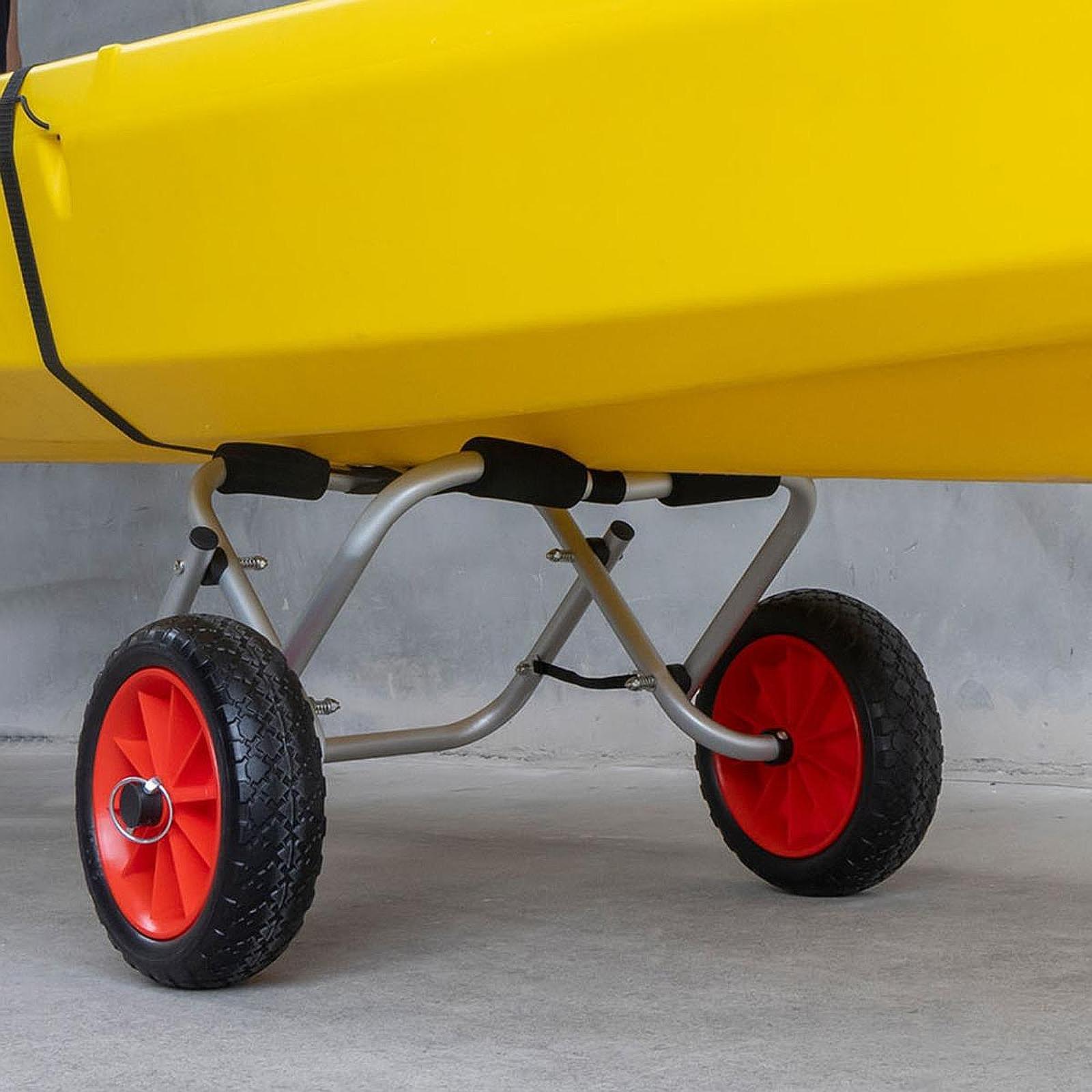 Carro de Kayak, rueda sólida p - Fishing Kayak Cart reseña y precio