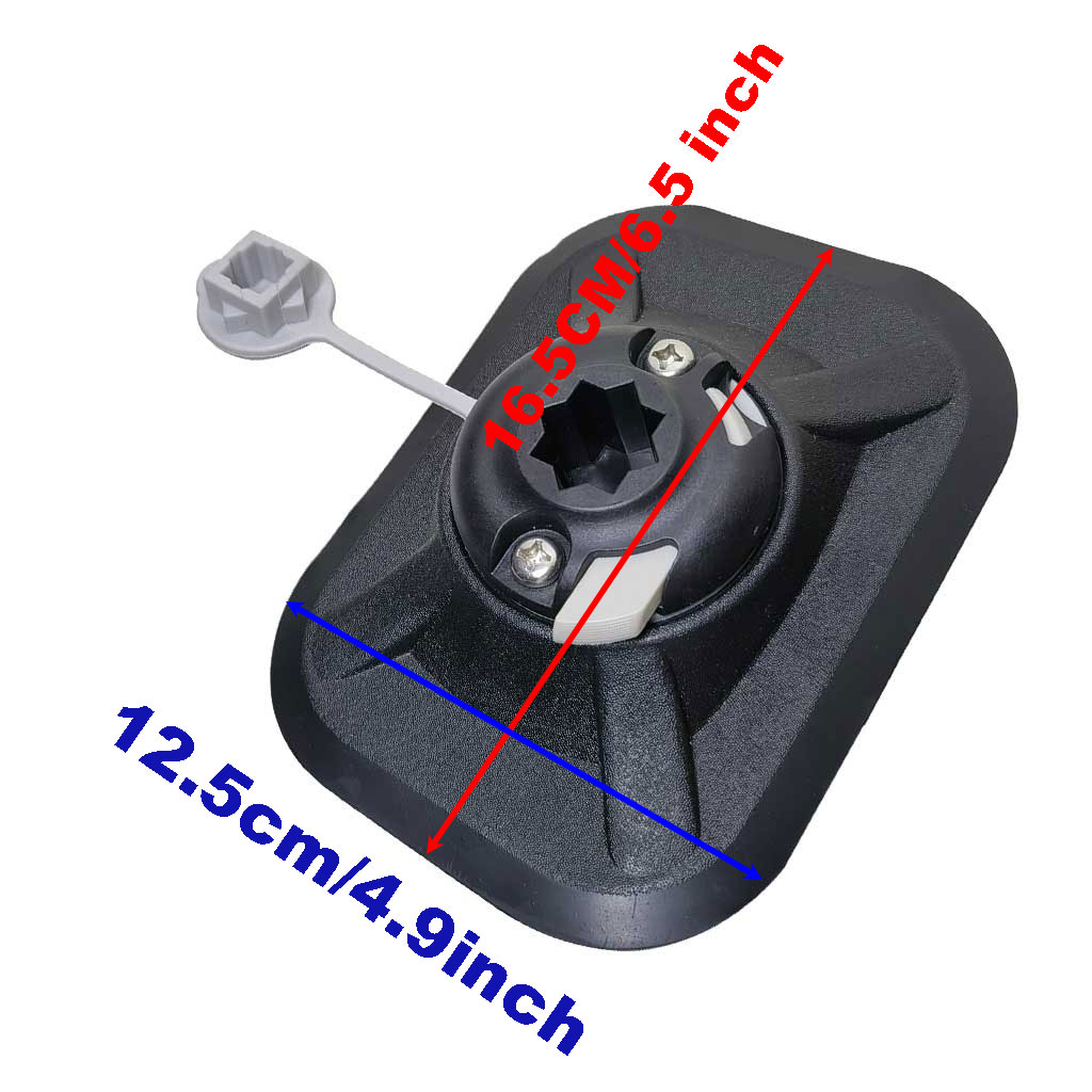 Soporte de PVC inflable para c - Fishing Kayak Fish Finder Mount reseña y precio
